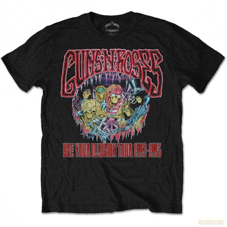 Guns N' Roses: Men's Tee: Illusion Monsters (Small)