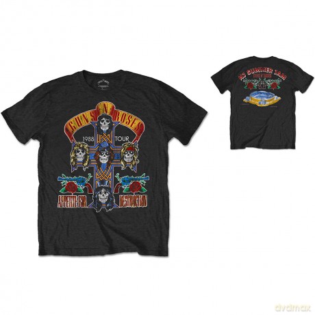 Guns N' Roses: Men's Tee: NJ Summer Jam 1988 with Back Printing (XX-Large)