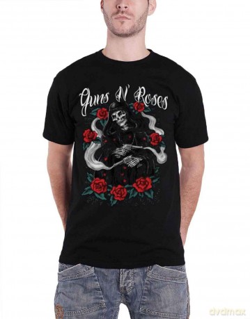 Guns N' Roses: Men's Tee: Reaper (Small)