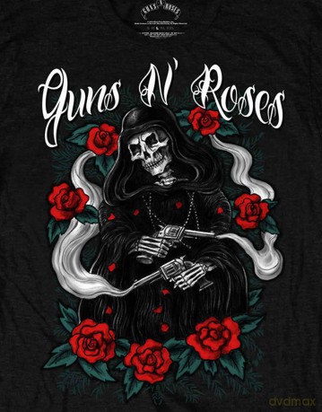 Guns N' Roses: Men's Tee: Reaper (Small)