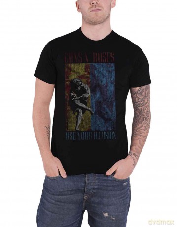 Guns N' Roses: Men's Tee: Use Your Illusion (Small)
