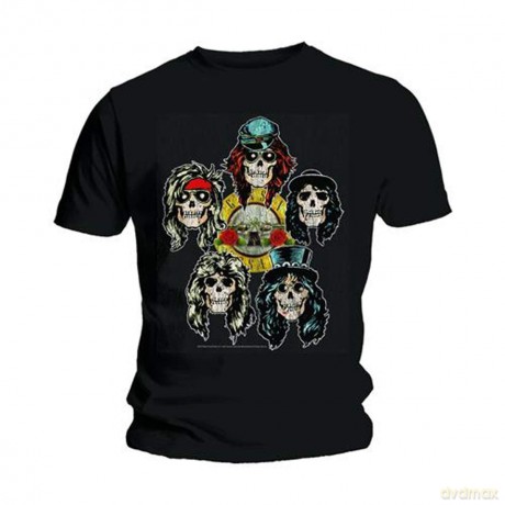 Guns N' Roses: Men's Tee: Vintage Heads (Small)