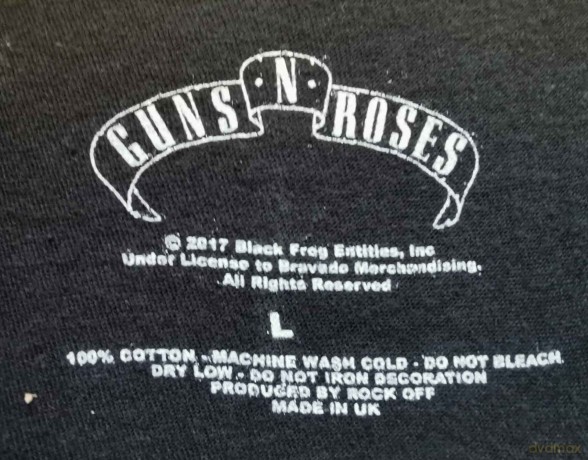 Guns N' Roses: Men's Tee: Welcome to the Jungle (Large)