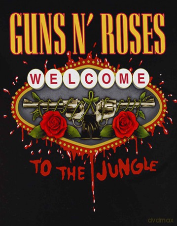 Guns N' Roses: Men's Tee: Welcome to the Jungle (Large)