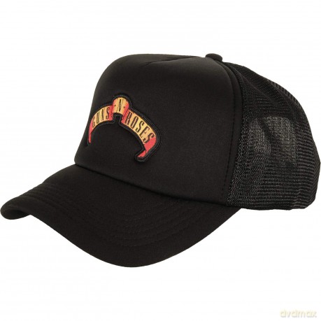 Guns N' Roses: Mens Baseball Cap: Scroll Logo (Mesh Back)