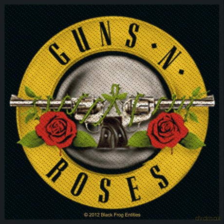 Guns n Roses: Guns N' Roses Standard Patch: Bullet Logo