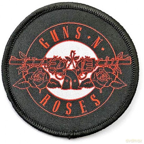 Guns n Roses: Guns N' Roses Standard Patch: Red Circle Logo