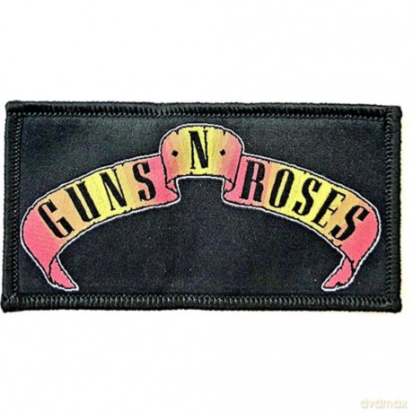 Guns n Roses: Guns N' Roses Standard Patch: Scroll Logo