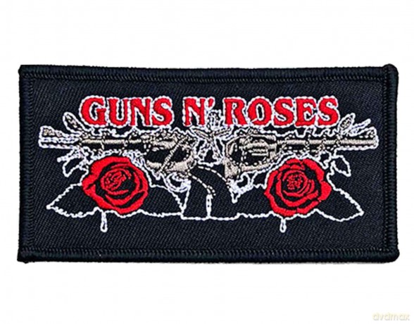 Guns n Roses: Guns N' Roses Standard Patch: Vintage Pistols