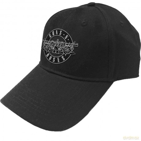 Guns N' Roses: Unisex Baseball Cap: White Circle Logo