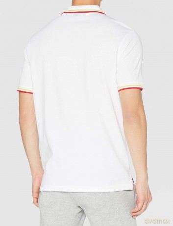 Guns n Roses: Guns N' Roses Unisex Polo Shirt: Classic Logo (White) (Large)