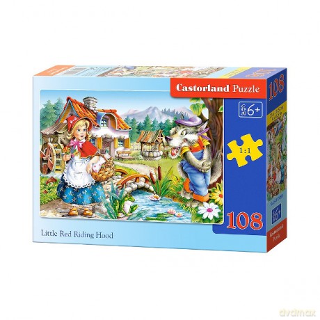 CASTOR 108 EL. Czerwony kapturek [PUZZLE]