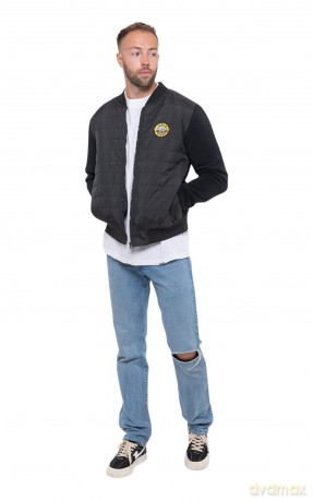 Guns n Roses: Guns N' Roses Unisex Quilted Jacket: Classic Logo (Medium)