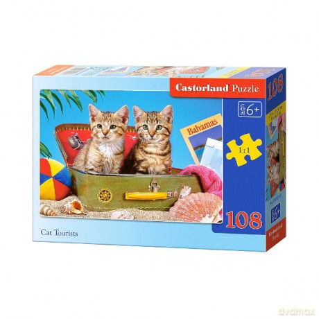 CASTOR 108 EL. Koty w podróży [PUZZLE]