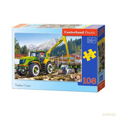 CASTOR 108 EL. Leśny dźwig [PUZZLE]
