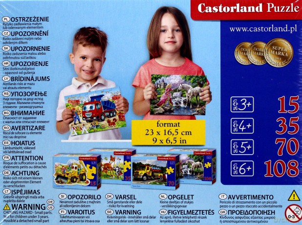 CASTOR 108 EL. Leśny dźwig [PUZZLE]