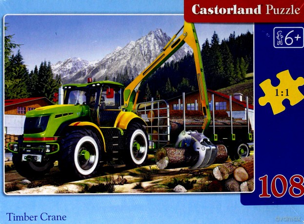 CASTOR 108 EL. Leśny dźwig [PUZZLE]