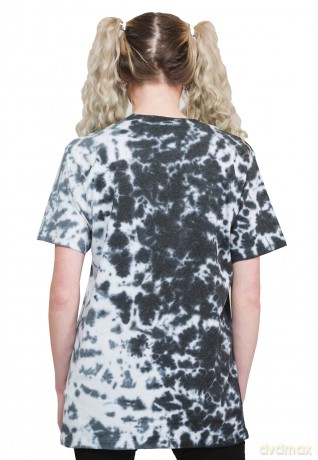 Guns n Roses: Guns N' Roses Unisex T-Shirt: Classic Logo (Dip-Dye On White) (Wash Collection) (Large)