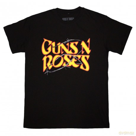 Guns n Roses: Guns N' Roses Unisex T-Shirt: Paradise City (Black) (Back Print) (X-Large)