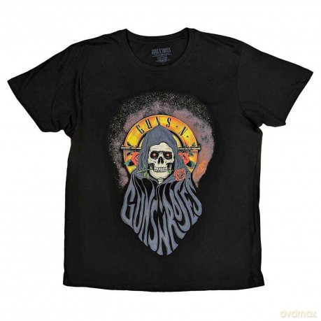 Guns n Roses: Guns N' Roses Unisex T-Shirt: Reaper (Black) (Medium)