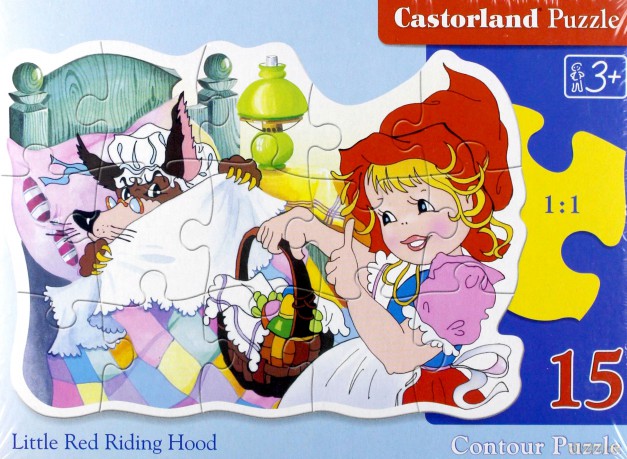 CASTOR 15 EL. Czerwony kapturek [PUZZLE]