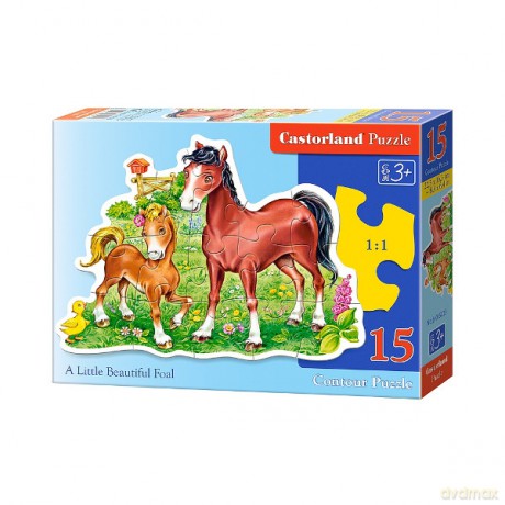 CASTOR 15 EL. Piękne źrebię [PUZZLE]