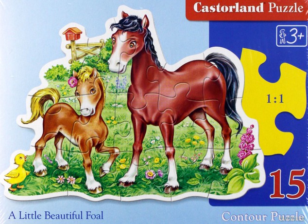 CASTOR 15 EL. Piękne źrebię [PUZZLE]