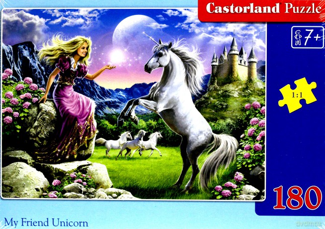 CASTOR 180 EL. Mój przyjaciel jednorożec [PUZZLE]