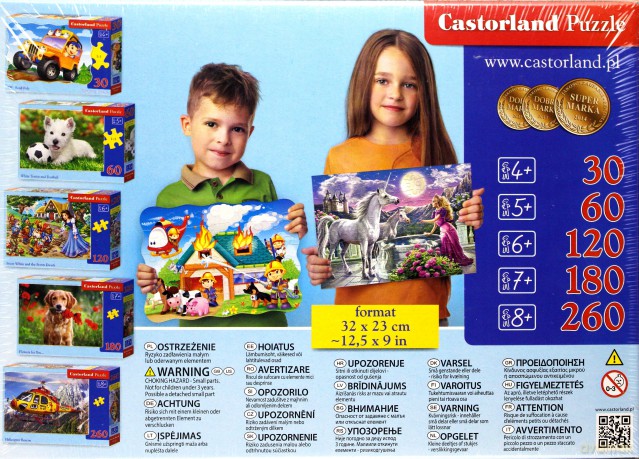 CASTOR 180 EL. Mój przyjaciel jednorożec [PUZZLE]