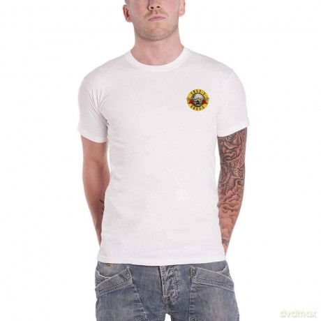 Guns N' Roses: Unisex Tee: Classic Logo (Back Print/Retail Pack) (Large)