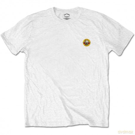 Guns N' Roses: Unisex Tee: Classic Logo (Back Print/Retail Pack) (Small)