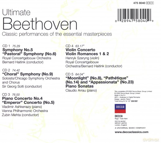 Ultimate Beethoven [5CD]