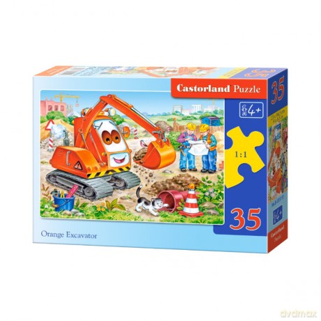 CASTOR 35 EL. Koparka [PUZZLE]