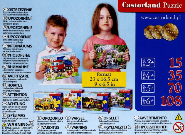 CASTOR 35 EL. Koparka [PUZZLE]