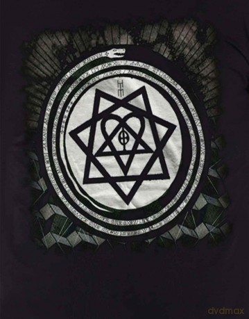 Him: HIM Men's Tee: Album Symbols (Medium)