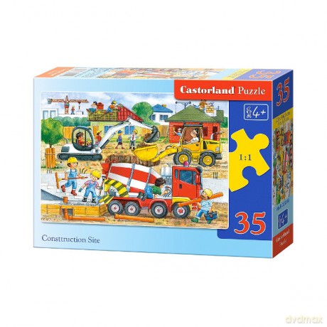 CASTOR 35 EL. Na budowie [PUZZLE]