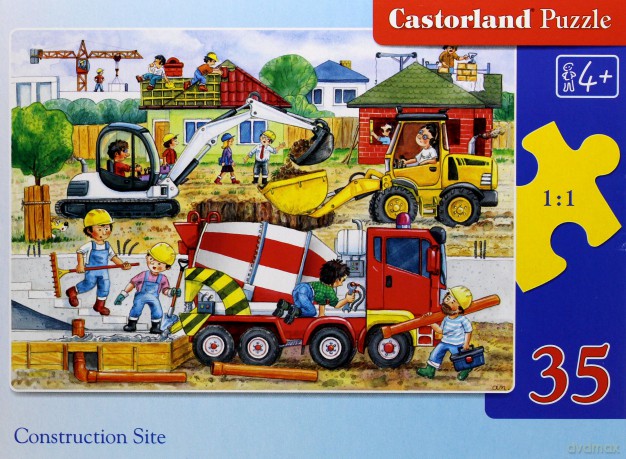 CASTOR 35 EL. Na budowie [PUZZLE]