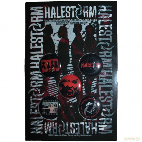 Halestorm: Button Badge Pack: Portrait