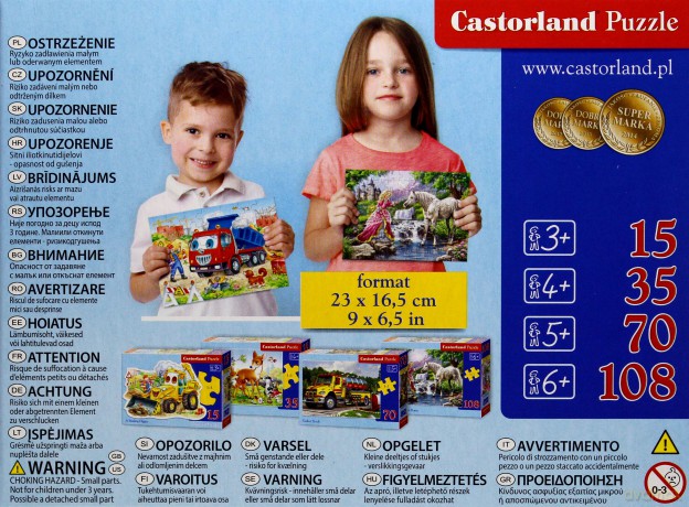 CASTOR 35 EL. Zespoł strażacki [PUZZLE]