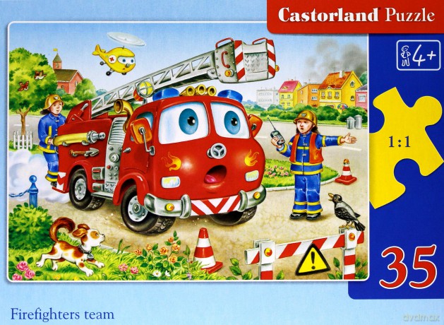 CASTOR 35 EL. Zespoł strażacki [PUZZLE]
