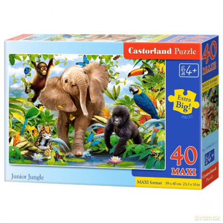 CASTOR 40 EL. MAXI Junior Jungle [PUZZLE]