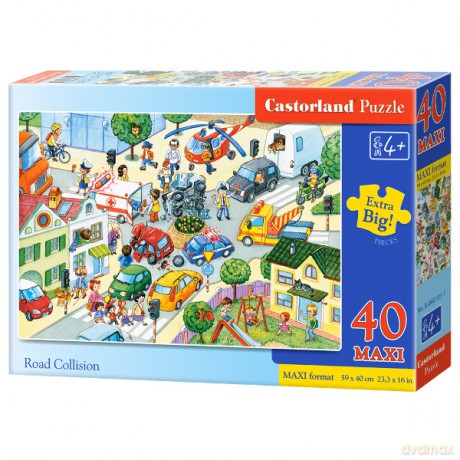 CASTOR 40 EL. MAXI Kolizja drogowa [PUZZLE]