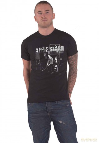 Halestorm: Unisex T-Shirt: The Wild Cover (Black) (Back Print) (X-Large)