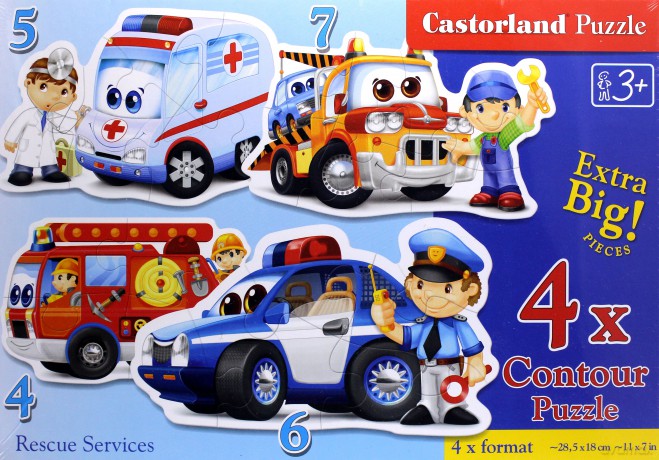 CASTOR 47 EL. Służby ratownicze [PUZZLE]