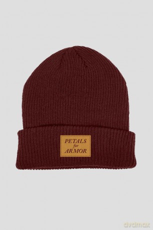 Hayley Williams: Unisex Beanie Hat: Petals (Espresso Brown)