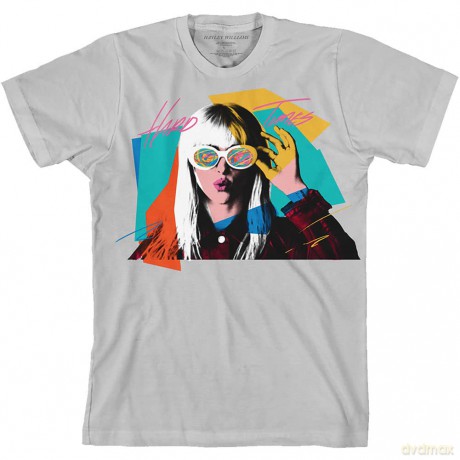 Hayley Williams: Unisex T-Shirt: Hard Times (Grey) (Small)