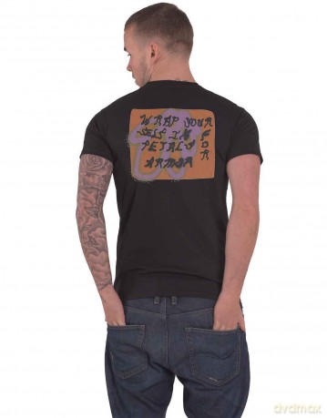 Hayley Williams: Unisex T-Shirt: Petals Sketch (Black) (Back Print) (Medium)