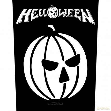 Helloween: Back Patch: Pumpkin