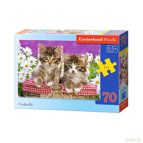 CASTOR 70 EL. Kocięta w koszyku [PUZZLE]