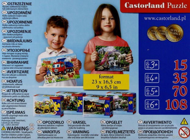 CASTOR 70 EL. Supersaurus [PUZZLE]